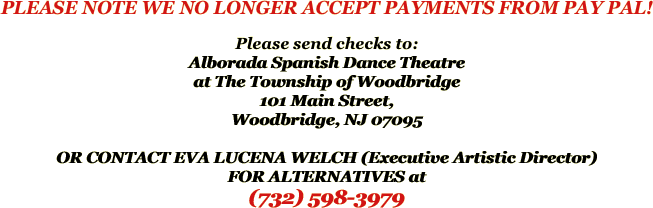 PLEASE NOTE WE NO LONGER