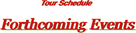 Tour Schedule